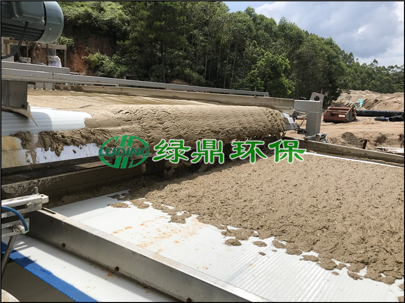 沙場泥漿處理：重型分體污泥脫水機處理案例效果（梅州）